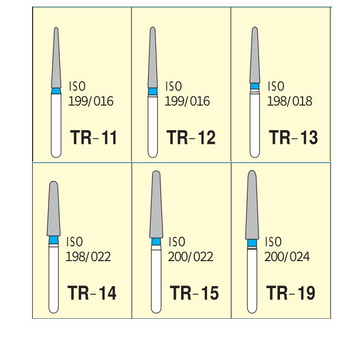 Diamond Bur FG #TR-11EF - Mani